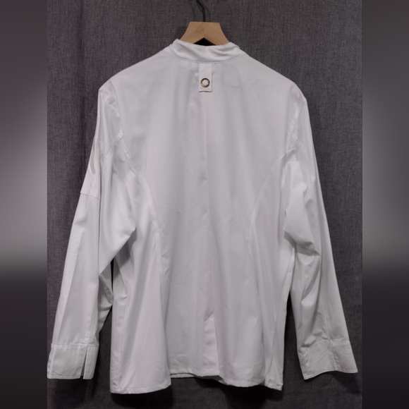 NWT Chefwear Button Jacket Mens 2X White Workwear Restaurant Catering Business - Picture 8 of 11